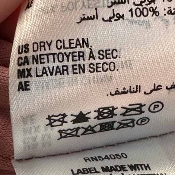 International Concepts Long Sleeve High Neck Back Bow Midi Dress - Pink - Medium - Picture 8 of 10